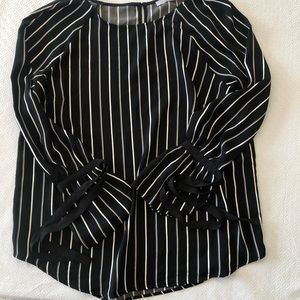 Dalia striped longsleeve blouse XL